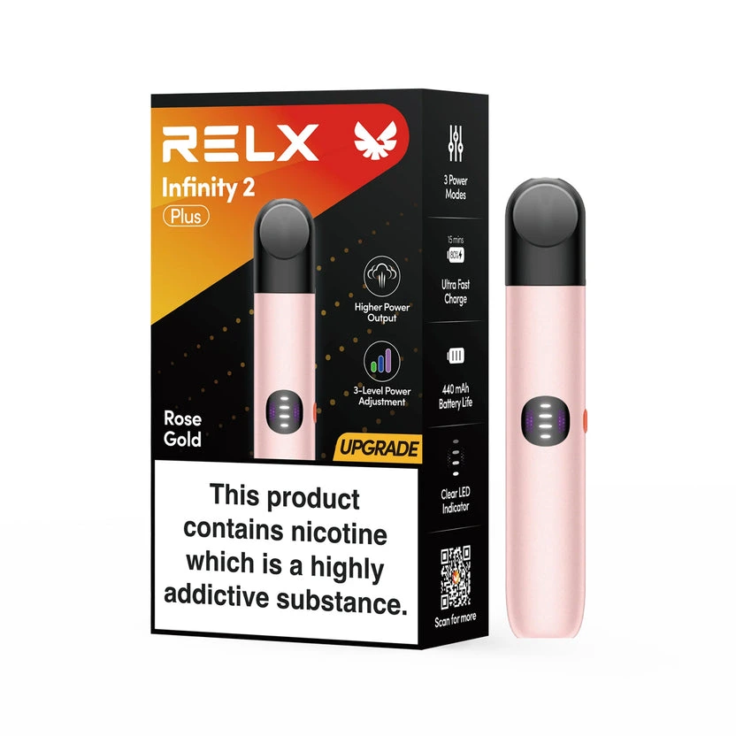 【玫瑰金】RELX悅刻六代Infinity 2 電子煙主機 | Relx 6代主機通用4/5/6代煙彈